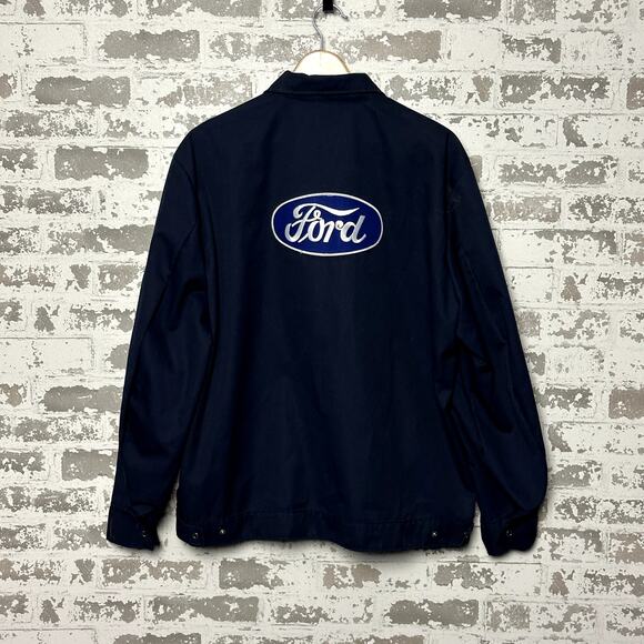 Vintage Ford Workers Jacket USA Made Size Large/XL - Picture 7 of 8